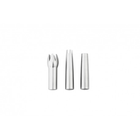 SET DE 3 DECORADORES INOX PARA SIFON ISI GOURMET