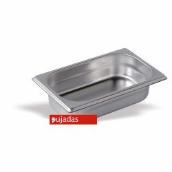 CUBETA GASTRONORM GN 1/4 INOX 18/10 PJ