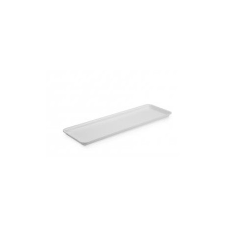 BANDEJA PLEXIGLAS GN 2/4 BLANCO BRILLO 530x162mm