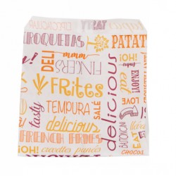 BOLSA PARA PATATAS FRITAS 12x12 cm PAROLE