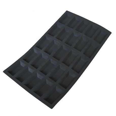 MOLDE SILICONA MOULFLEX-25 RECTANGULOS