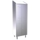 TAQUILLA MEDIANA DE ACERO INOX  4 PUERTAS