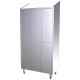 TAQUILLA GRANDE  DE ACERO INOX  6 PUERTAS