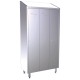 TAQUILLA GRANDE  DE ACERO INOX  3 PUERTAS