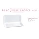 FUENTE RECTANGULAR PORCELANA BLANCA QD