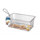 CESTILLO INOX GOURMET RECTANGULAR 20x12x8 cm