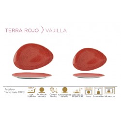 FUENTE TRIANGULAR SERIE TERRA ROJO