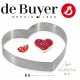 ARO PERFORADO CORAZON VALRHONA DE BUYER