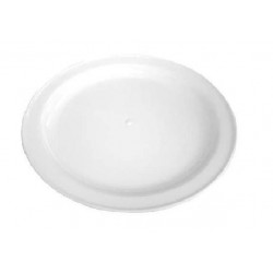 PLATO LLANO Ø 250 mm BLANCO
