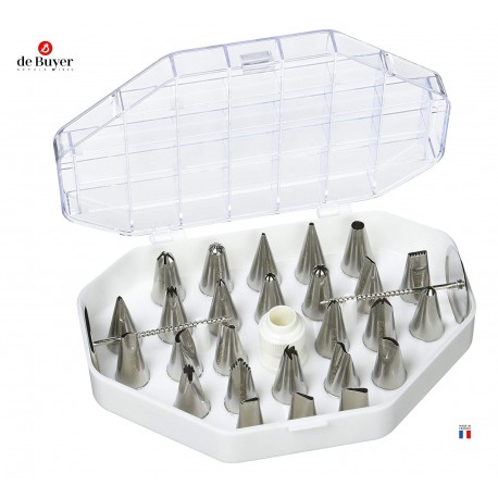 SET 26 BOQUILLAS PEQUEÑAS INOX DE BUYER