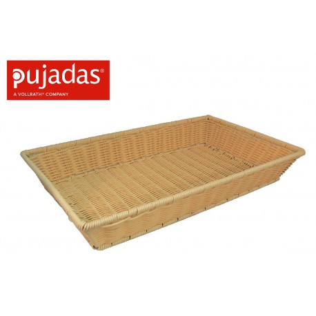 CESTA POLIPROPILENO BUFFET RECTANGULAR GN 1/1 53x31,5x26 cm