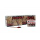 PICKS BROCHETA ROJO Y NEGRO 12 cm (200 ud)