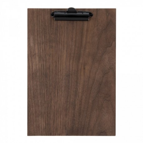 PORTA MENU MADERA CON PINZA 33x23cm WALNUT