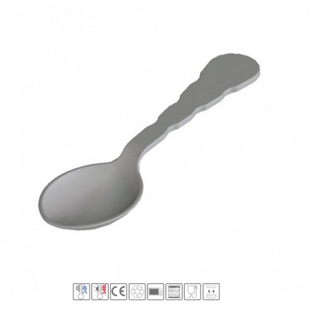 CUCHARILLA POLIPROPILENO GRIS COMERCIAL CARVE 