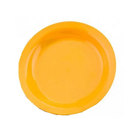 PLATO LLANO CADETE Ø 206 mm AMARILLO