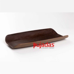 BANDEJA RECTANGULAR MELAMINA MARRON 325x176x40 mm GN 1/3