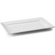 BANDEJA RECTANGULAR MELAMINA BLANCA 30X21cm CLASSIC