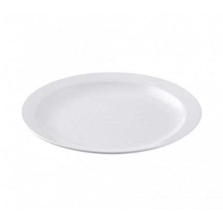 PLATO LLANO Ø 233 mm BLANCO